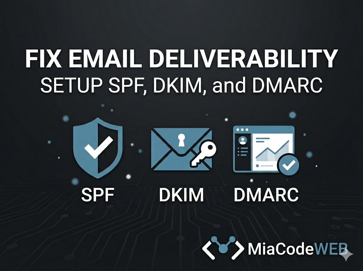 Configuración de registros SPF DKIM DMARC para correos