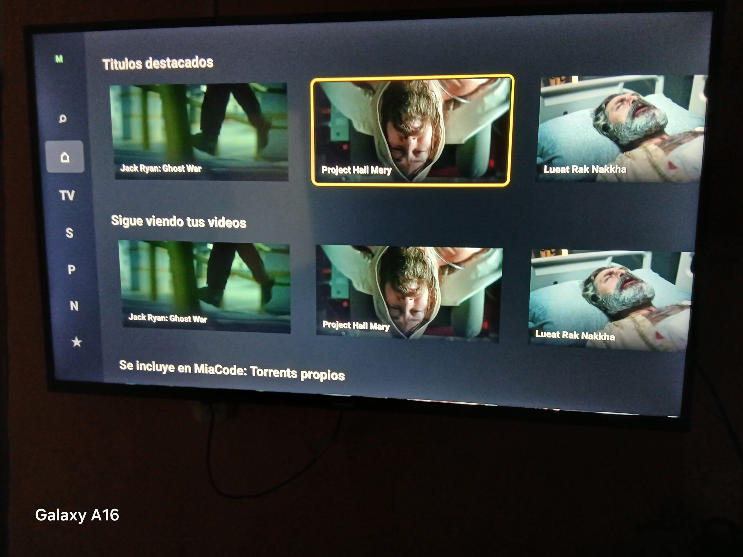 StreamVideo MiaCodeWEB catalogo de contenidos