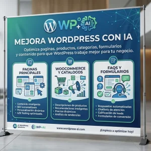 Mejora WordPress con IA para optimizar paginas productos WooCommerce SEO y formularios